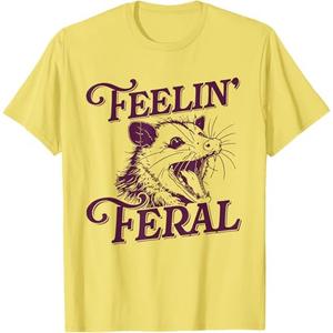 Feeling Feral Possum T-Shirt, S