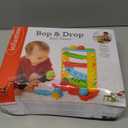 Infantino Bop & Drop Ball Tower - STEAM Educational Play, Hand-Eye Coordination Skills, and Cause and Effect Play for Babies & Toddlers, 12M+ (13 inches (W) x 3.25 inches (L) x 10.25 inches (H))