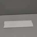 Delamu 128in Cord Hider for 1 Cord, Self-Adhesive Cord Covers for Wires on Wall, Easier Install Wire Covers for Cords on Wall, Cable Wire Hider, Cable Cover Management Raceway, W0.48 H0.3in, White