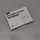 Rotema Label Maker Machine with Tape  Bluetooth Thermal Label Printer, Label Maker Machine,Mini Sticker Maker for Home, Office, School & Small Business, Includes 2 Rolls of Label Paper (mint green)