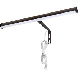 Maxxima 14 in. LED Picture Light - Integrated LED Display Wall Light, 3000K Warm White, 200 Lumens, Includes On/Off Switch, Adjustable Decor Light for Indoor Art Display - Oil Rubbed Bronze Finish
