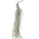 36 Inch Artificial Hanging Moss Decor Faux Greenery for Indoor Plants Fake Dried Moss for Fairy Garden Potted Plant Craft Terrarium Decoration 1 pcs