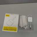 Nulaxy Air in-Flight Bluetooth Wireless Audio Transmitter Receiver for up to 2 AirPods & Wireless Headphones, Bluetooth Adapter for All 3.5mm Jacks on Airplanes, Gym Equipment, TVs & Gaming Consoles