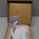 Set of 2 Shower Caddy Bathroom Shelves - Vdomus No-Drill Shower Organizer - Floating Adhesive Acrylic Storage for Tile Walls - Sleek and Durable Bathroom Organizers and Storage (25.4 cm x 40.64 cm x 12.7 cm)