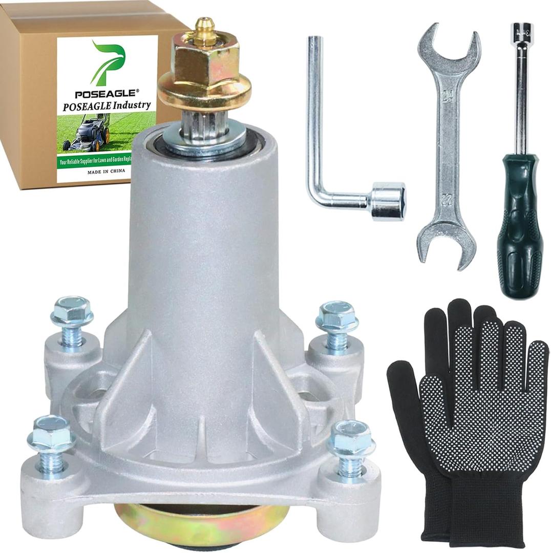 587819701 Spindle Assembly Kit Replaces 532187281 587820301 532187292 587253301 532192870 587125401 192872 for Husqvarna Craftsman 42" 46" 48" 54" YT3000 YT4000 Z254 YTH18542 YTH2348 Decks