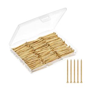 Mr. Pen- Hardware Nails, 240 pcs, 1.5 Inches, Gold, Small Nails for Hanging Pictures, Finishing Nails, Wall Nails for Hanging, Pin Nails, Hardware Nails, Assorted Nails, Galvanized Nails
