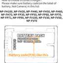 Norifon NP-FH50 USB Charger for Sony DCR-DVD108 DCR-DVD610 DCR-DVD105 DCR-HC21 DCR-HC52 DCR-HC38 DCR-SR45 DCR-SR47 DCR-SX85 DCR-SX45 DCR-SX44 HDR-SR11 HDR-SR12 HDR-XR160 Camera and More