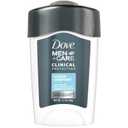 Dove Men + Care Clinical Protection Antiperspirant Deodorant Solid Clean Comfort 1.70 oz (Pack of 8)