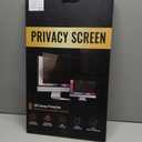 Magnetic 24 Inch Privacy Screen for Computer Monitor 16:9 Aspect Ratio, Hanging Removable Anti-Blue/Glare Protector Film, Anti Spy Desktop Security Private Filter 24in