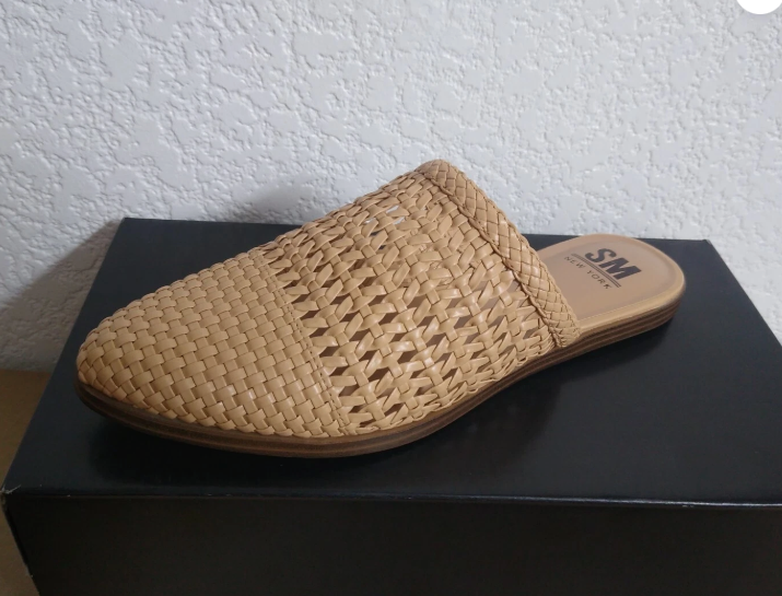 SM New York Reanne Women Sandals Size Color Natural 6
