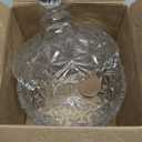 32oz Large Crystal Candy Jar with Lid, 950ml Glass Candy Dish Decorative Covered Glass Jar, Covered Cookie Bowls for Buffet, Party, Wedding, Home Decoration