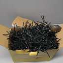 100FT 2000 LED Cluster Christmas Lights, Christmas Tree Lights Outdoor Indoor with 8 Modes & Timer & Remote, Firecrackers String Lights Waterproof for Garland Party Xmas Decorations, Warm White