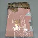 50 Pack Small Thank You Gift Bags with Handles, Black Mini Party Favor Bags 5.5''x 2.5''x4.7'', Mini Gift Bags Bulk with Bow Ribbon for Valentine's Day, Bridal, Wedding, Baby Shower