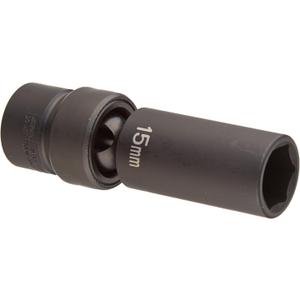 Grey Pneumatic (1015UMD) 3/8" Drive x 15mm Deep Universal Socket