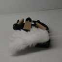 Cat Wall Shelves - 3 Steps Scratch Post & Hammock Bed with Plush Cover, Climbing Shelf for Indoor Cats (Black)