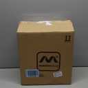 Masterplug 1ft Cord Reel, Metal Cable Drum, Retractable Extension Lead with Winding Handle, Safety Overload Circuit Breaker and Power Switch, 4x Grounded Outlets, 15amps, 12AWG Cable