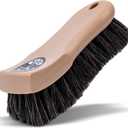 Chemical Guys ACC_S95 Long Bristle Horse Hair Leather Cleaning Brush for Car Interiors, Furniture, Sneakers, Boots, and More (Works on Natural, Synthetic, Pleather, Faux Leather and More)