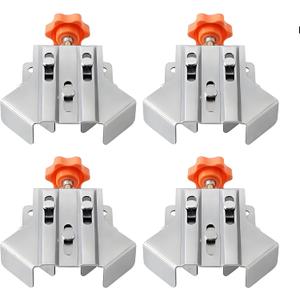 Stainless Steel 90 Degree Corner Clamps, 4 Pack, Right Angle Woodworking Clamps