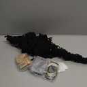 Homecor Hanging Photo Display Wall Decor, Black Macrame Hanging Boho Room Decor, Picture Frame Collage with Remote Light 30 Clips, Bedroom Apartment Home Decor, Christmas Mom Grandma Teen Girl Gifts