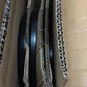 Stoneware dinnerware set 8 persons 24 pcs  Ultra chic matte black plates and bowls set  Dishwasher and microwave safe  Bowl and plate set  Dinner service Pure Living