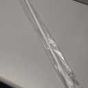 Davenport 1/2" Petite Caf Decorative Window Curtain Rod, 28-48", White