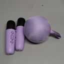 Mgaolo Mini Karaoke Machine for Kids Adults,Portable Bluetooth Speaker with 2 Wireless Microphones,Gift Toys with MP3 Player for Boys Girls 3-12 Year Old Birthday Family Home Party Present (Purple)