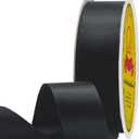 Double Face Black Satin Ribbon 7/8 inch X 25 Yards Polyester Black Ribbon for Gift Wrapping Very Suitable for Weddings Party Invitation Decorations and More