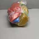 Libima 4 Pcs Flexible Seating for Classroom Inflatable Ball Chairs with Pump Donut Exercise Ball Cushion Seat for Balance and Stability Training School Home Office Gym Yoga Workout (Mixed Color)