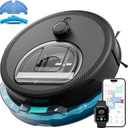 Lefant LiDAR Robot Vacuum and Mop, 450ml Visible Dustbin, Upgraded 190 PSD Obstacle Avoidance, Customized Cleaning, Multi-Floor Mapping, 150 Mins Runtime, WiFi/Alexa/APP, Pet Hair & Carpets, M330 Pro (Dark Black)