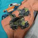 The Children's Place Baby Boys' Graphic T-Shirts (3-Pack), Monster Truck/Construction/Fire Truck, 5T