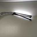 bseah Plant Lights for Indoor Plants, Grow Lights for Seed Starting Auto ON & Off Full Spectrum LED with Timer 4 Tubes