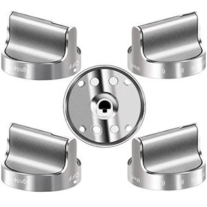 Upgraded W10766544 Gas Stove knobs Replacement for Whirlpool WFG540H0ES0 Range Oven, Replaces W10430807 W10676228 4248219 AP5958476 PS10067059 EAP10067059
