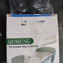 5 Qt Tilt-Head silicone liners for kitchenaid stand mixer, Silicone Bowl Liners with Lids, Kitchen Aid Accessories and Attachments for Baking and Cooking (3pcs Green+Blue+White)