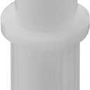 Prime-Line N 6672 Bi-Fold Top Mount Pivot, 3/8 Nylon Pivot, 3/8 In. Nylon Base (4 Pack), Mill