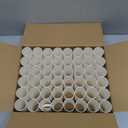 Pack of 48 Cardboard Craft Toilet Paper Tube Rolls, 9.9 cm Length (White)