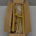 Metal Arch Backdrop Stand 7.2FT Gold Wedding Balloon Arched Backdrop Stand Square Arch Frame for Birthday Valentines Day Party Bridal Baby Shower Ceremony Decoration