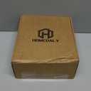 HOMCDALY Olive Oil Dispenser for Kitchen, 16oz Glass Oil Bottles with Bamboo Tray, Black Oil&Vinegar Cruet Set, Kitchen Dispenser Bottles with Pourer | Set of 2 (16oz  Black)