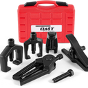 Orion Motor Tech 5in1 Ball Joint Separator, Pitman Arm Puller, Tie Rod End Tool Set for Front End Service, Splitter Removal Kit (RB06)