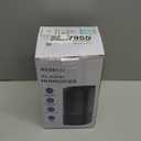 Humidifiers for Bedroom, 2.0L Cool Mist Humidifier for Home Plant and Baby Nursery, Quiet Ultrasonic Humidifier with 360 Nozzle, Auto Shut-Off, Filterless, Black