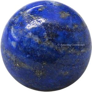 Amazing Gemstone Lapis Lazuli Crystal Ball - 1" Inches Crystal Sphere Meditation Balls for Witchcraft and Decorative Balls - Crystals and Healing Stones Beginners Gift (Pack of 1)