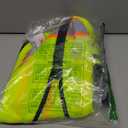 Dib Safety Reflective Mesh Vest ANSI Class 3, High Visibility with Pockets and Zipper, Made with 3M Reflective Tape, Yellow 4XL