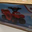 Kid Trax Toddler Disney Cars Quad Ride On Toy, Kids 1.5-3 Years Old, 6 Volt Battery and Charger Included, Max Weight 45 lbs, Lightning McQueen Red