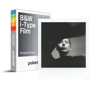 Polaroid B&W Film for I-Type (6001) (8 Photos (Pack of 1))