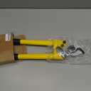 QWORK 4/0 Gauge Wire Cutter - Forged Steel Handle, Shear Action Cutter, 14" Stainless Steel Cable Cutter - Ideal for Battery & Welder Cables, Building Wiring, and SO Cord