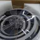 LED Ceiling Fan with Lights Enclosed 20in Low Profile Ceiling Fan with Light for Kitchen,Bedroom,Dining Room, Living Room