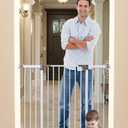 Dreambaby Liberty Extra Tall and Wide Security Gate with Stay Open Feature, White (39-42 Inch (Pack of 1))