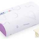 MLILY Kids Pillow for Sleeping, Adjustable Kids Memory Foam Pillow for Bed Set, Breathable and Soft Pillows for Kids Boy Girl, CertiPUR-US Certified, 12x20 Inch, Purple