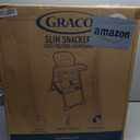 Graco® Slim Snacker High Chair, Ultra Slim, Fast-Folding, Multiple Recline Positions, Comfortable Feeding, Whisk