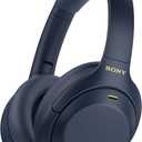 Sony WH-1000XM4 Wireless Premium Noise Canceling Overhead Headphones with Mic for Phone-Call and Alexa Voice Control, Midnight Blue WH1000XM4