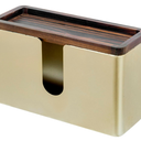 MyGift Gold Paper Towel Holder  Wall Mounted Paper Towel Dispenser & Bathroom Napkin Holder